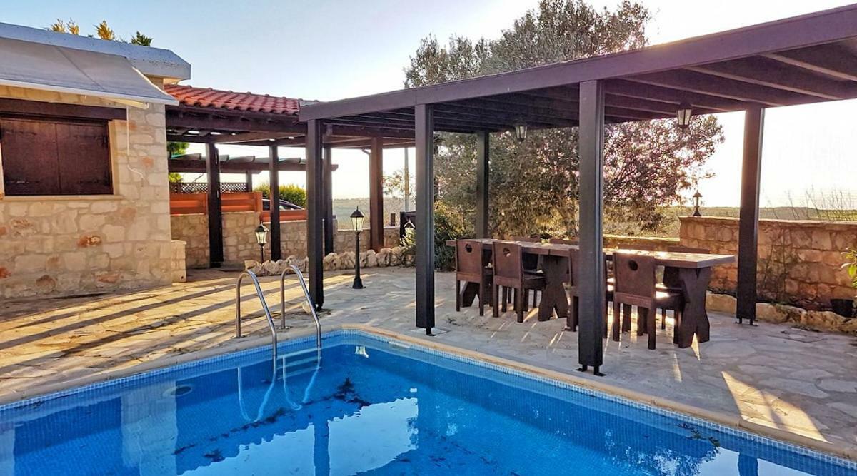Magnificent Villa In Akamas Peninsula 파포스 외부 사진